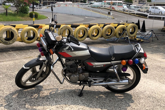 ビオカの小型二輪MT車 写真